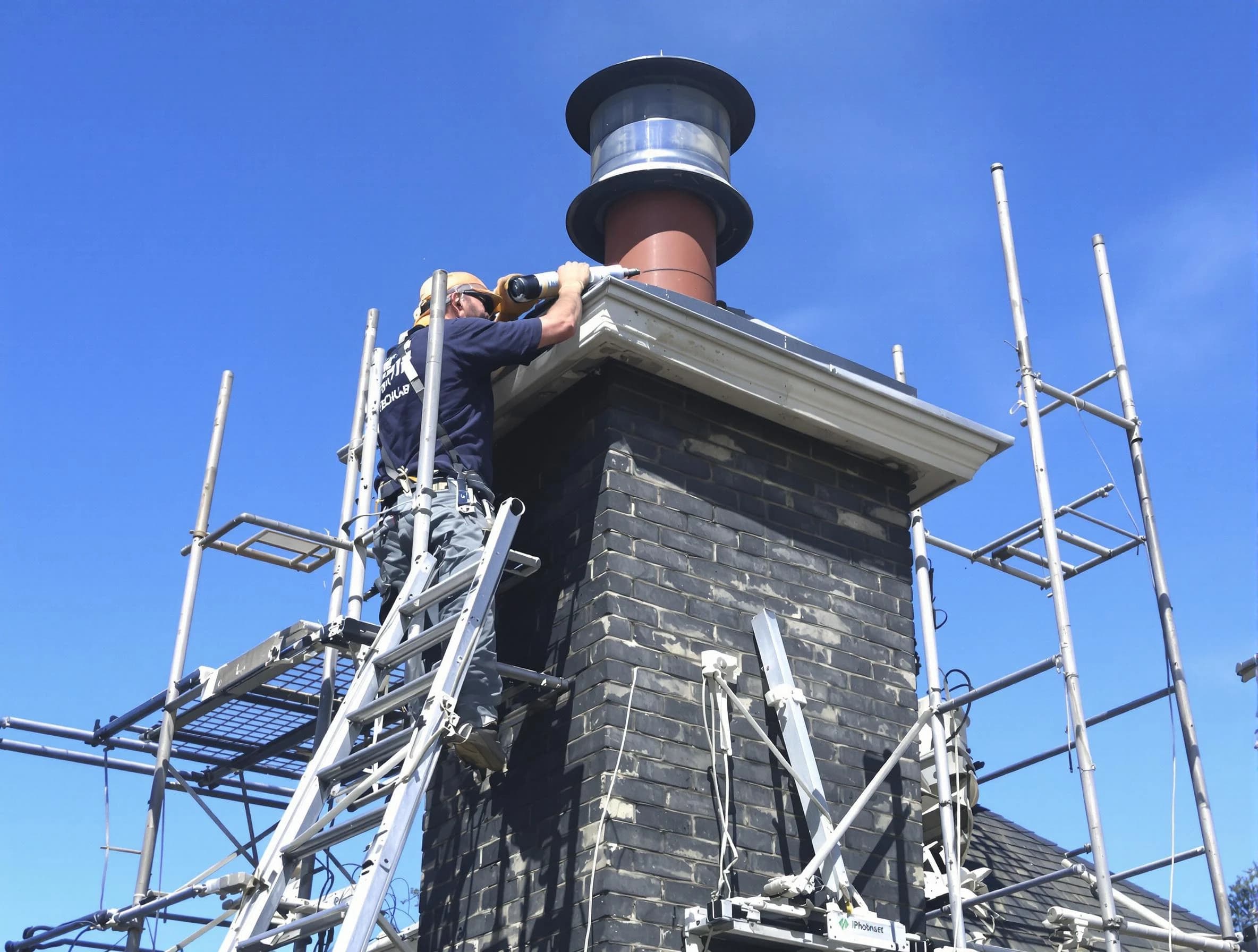 Sturdy chimney crown finished by Fultondale Chimney Sweep in Fultondale, AL