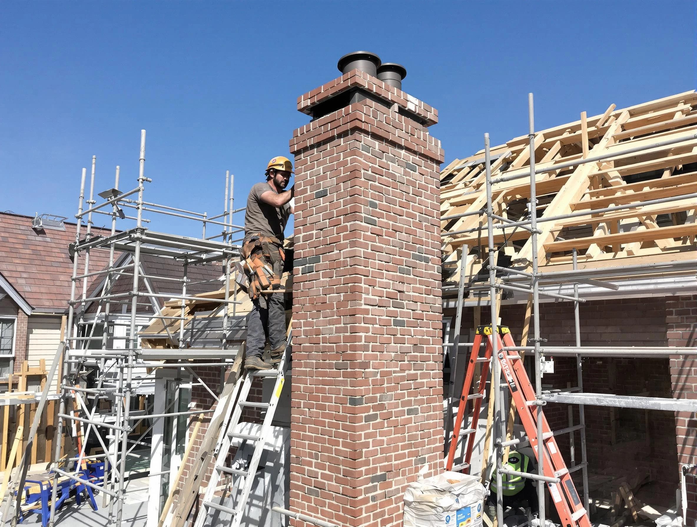 New chimney installation completed by Fultondale Chimney Sweep in Fultondale, AL